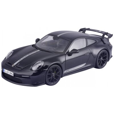 Maisto Porsche 911 GT3 2023, schwarz 1:18 Autómodell