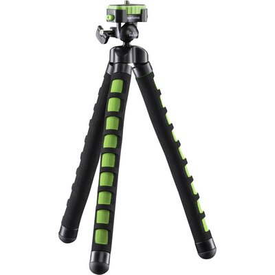 Mantona Flex Speciális állvány 1/4 col Munkamagasság=10 - 27 cm Zöld Okostelefonokhoz és GoPro-hoz