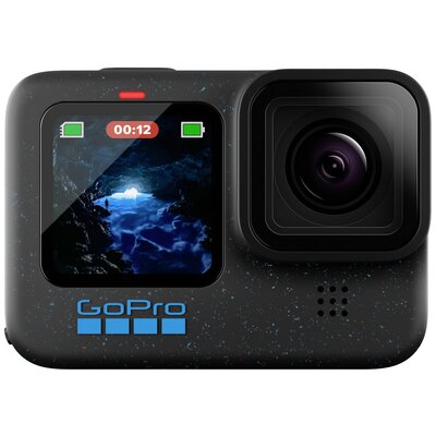 GoPro HERO12 Black Akciókamera 5.3K, 4K, 2.7K, Full HD, Bluetooth, Kettős kijelző, Timelapse/lassított felvétel, Vízálló , WLAN