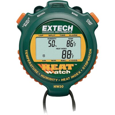 Extech Extech HW30 #####Feuchtigkeits-/Temperatur-Stoppuhr 1 % rF 99 % rF