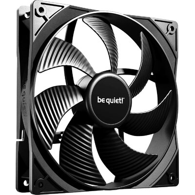 BeQuiet Pure Wings 3 Számítógépház ventilátor Fekete (Sz x Ma x Mé) 140 x 25 x 140 mm