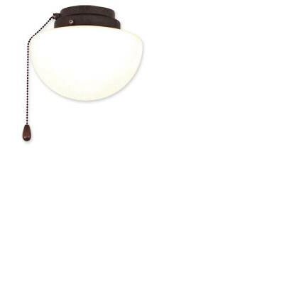 Mennyezeti ventilátor lámpa CasaFan 1S BA félgömb opálüveg (fényes)
