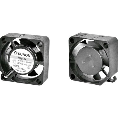 Sunon MF25101V11000UA99 Axiális ventilátor 12 V/DC 6.45 m³/óra (H x Sz x Ma) 25 x 25 x 10 mm