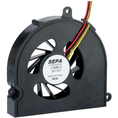 SEPA LY60B12FSEXXA Radiális ventilátor 12 V 11.1 m³/óra