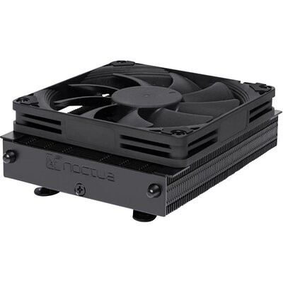 Noctua NH-L9a-AM4 chromax.black Low Profile CPU hűtő ventilátorral