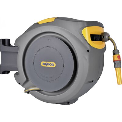 Hozelock Auto Reel 30 2403 0000 30 m 1 db Szürke, Sárga Kerti tömlő feltekercselő