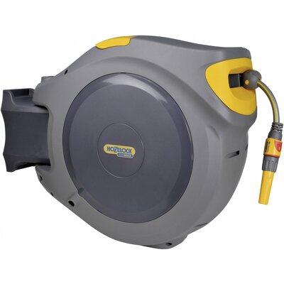 Hozelock FLOWMAX Auto Reel 30 m 2597 0000 30 m 1 db Szürke, Sárga Kerti tömlő feltekercselő