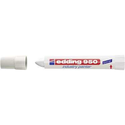 Edding 950 industry painter 4-950049 Ipari jelölő Fehér Vízálló: Igen