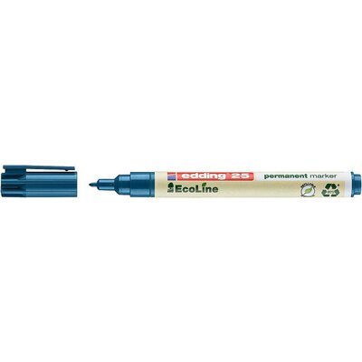 Edding e-25 EcoLine 4-25003 Permanent marker Kék Vízálló: Igen