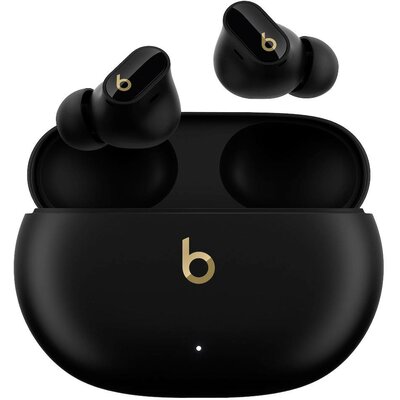 Beats Studio Buds Plus HiFi In Ear fejhallgató Bluetooth® Stereo Fekete/arany Noise Cancelling, mikrofon zajelnyomás Töltőtok, Izzadásálló, Vízálló