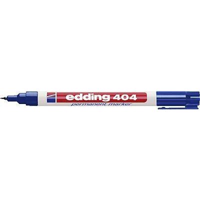 Edding 404 4-404003 Permanent marker Kék Vízálló: Igen