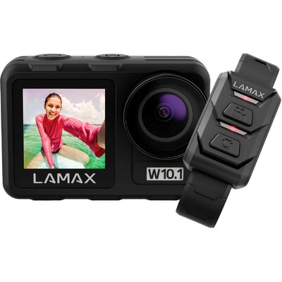 Lamax LAMAX W10.1 Akciókamera 4K, Képstabilizálás, Kettős kijelző, Vízálló , Érintőkijelző, Full HD, WLAN