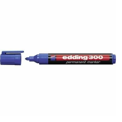 Edding edding 300 4-300003 Permanent marker Sötétkék Vízálló: Igen