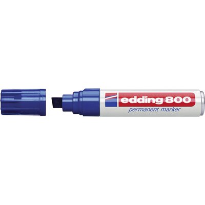 Edding 800 4-800-1-1003 Permanent marker Kék Vízálló: Igen