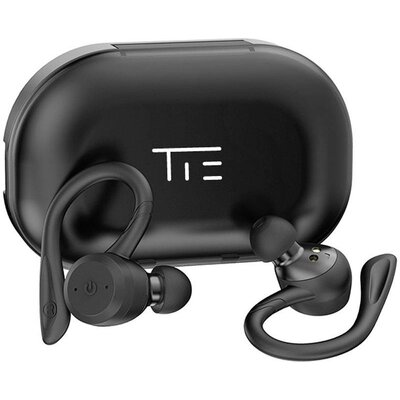 Tie Studio TBE1018 Sport In Ear fejhallgató Bluetooth® Fekete Vízálló, Fülkengyel