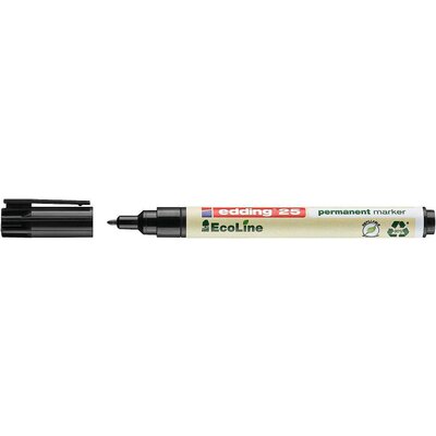 Edding e-25 EcoLine 4-25001 Permanent marker Fekete Vízálló: Igen