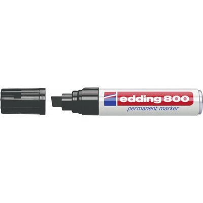 Edding 800 4-800001 Permanent marker Fekete Vízálló: Igen