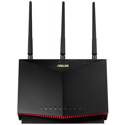 Asus 4G-AC86U AC2600 Cat. 12 Router Beépített modem: UMTS, LTE 2.4 GHz, 5 GHz 600 MBit/s