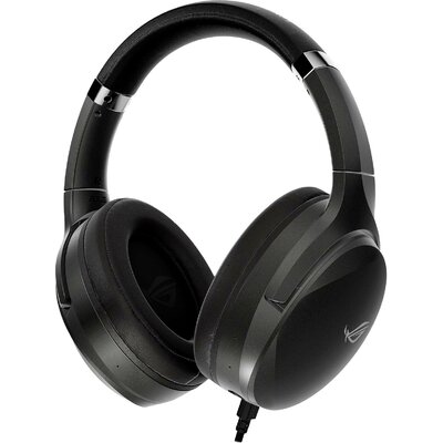 Asus ROG Fusion II 500 Gamer Over Ear headset Vezetékes 7.1 Surround Fekete mikrofon zajelnyomás, Noise Cancelling Hangerő szabályozás, Mikrofon némítás,