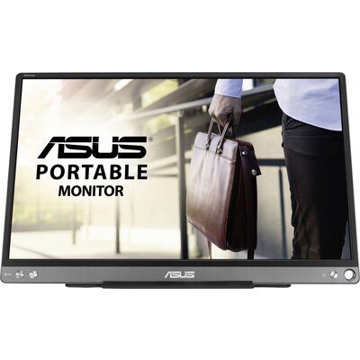 Asus MB16ACE LED monitor (felújított) 39.6 cm (15.6 coll) EEK B (A - G) 1920 x 1080 pixel Full HD 5 ms USB-C® IPS LED