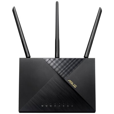 Asus 4G-AX56 AX1800 Cat. 6 Router Beépített modem: UMTS, LTE 2.4 GHz, 5 GHz 1201 MBit/s