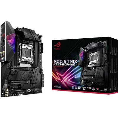 Asus ROG STRIX X299-E GAMING II Alaplap Foglalat Intel® 2066 Formafaktor ATX Alaplapi chipszet Intel® X299