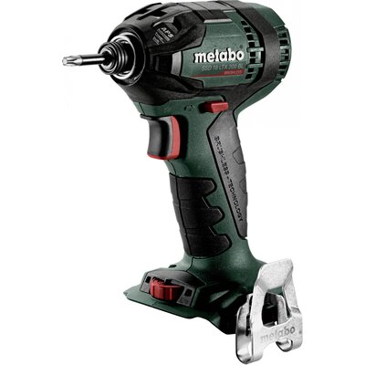 Metabo SSD 18 LTX 200 BL 602396890 Akkus ütvecsavarozó 18 V Vele szállított akkuk száma Lítiumion akku nélkül