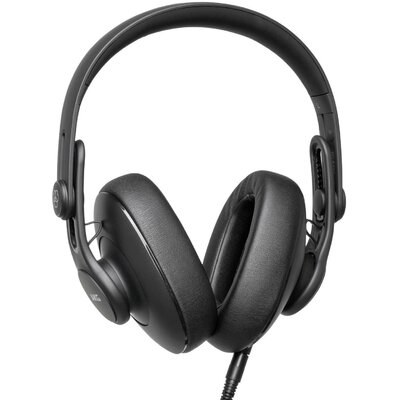 AKG K361 Stúdió Over Ear fejhallgató Vezetékes Fekete Noise Cancelling Összehajtható