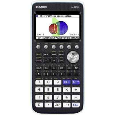 Grafikus számíológép, fekete, Casio FX-CG50