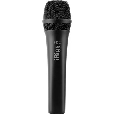 IK Multimedia iRig Mic HD 2 Mobiltelefon mikrofon Átviteli mód:Vezetékes Vezetékkel, Táskával, Állvánnyal