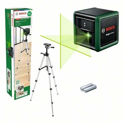 Bosch Home and Garden Quigo Green Set Keresztvonalas lézer