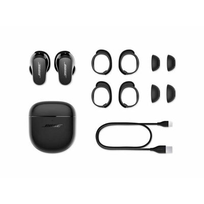 Bose QuietComfort Triple Black In Ear fejhallgató Bluetooth® Fekete Hangerő szabályozás, Izzadásálló