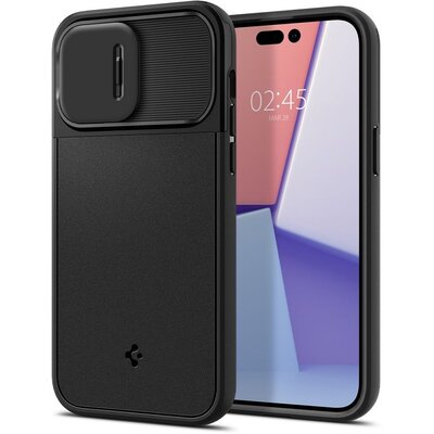 SPIGEN Optik Armor MAG tok IPHONE 14 PRO fekete