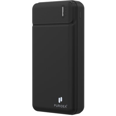 PURIDEA powerbank 20 000 mAh PD QC3.0 3A 20W Q7 fekete