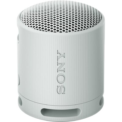 Sony SRSXB100H.CE7 Bluetooth hangfal Kihangosító funkció, Fröccsenő víz ellen védett Világosszürke