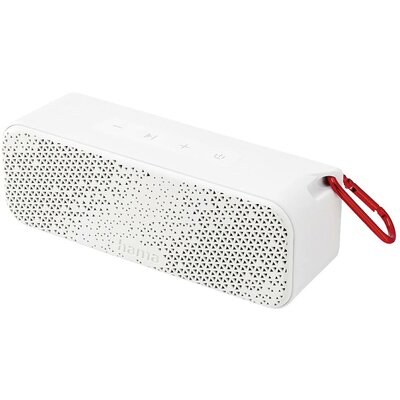 Hama PowerBrick 2.0 Bluetooth hangfal AUX, Kihangosító funkció, Tartóval, Fröccsenő víz ellen védett, hordozható Fehér