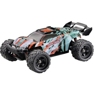 Absima Hurricane Brushed 1:18 RC modellautó Elektro Truggy 4WD RtR 2,4 GHz Akkuval és töltőkábellel