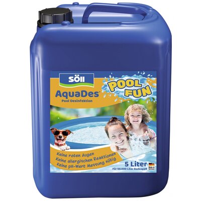 Medence tisztító Söll 80464 Desinfektion AquaDes 5 l