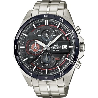 Casio Kronográf Karóra EFR-556DB-1AVUEF (H x Sz x Ma) 53.5 x 48.7 x 12.6 mm Ezüst/fehér Ház anyaga=Nemesacél Anyag (karpánt)=Nemesacél