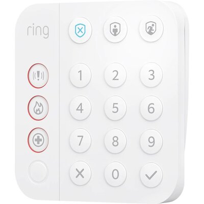 ring Alarm Keypad (2nd Gen) 4AK1SZ-0EU0 Rádiójel vezérlésű riasztóberendezés bővítés Keypad