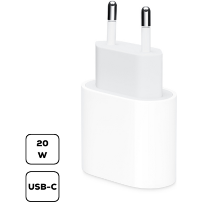 Apple 20W USB-C Power Adapter, Fehér '24