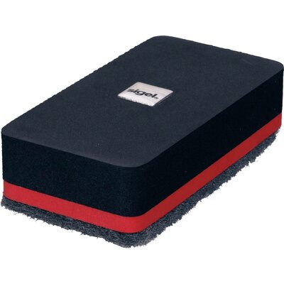 Sigel Táblatisztító feliratozható táblához Board-Eraser 45 mm x 90 mm x 26 mm Vlie GL187 1 db