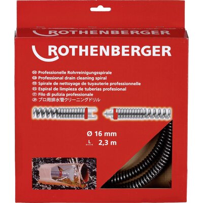 Rothenberger SMK 72433 Csőtisztító tengely 230 cm Átmérő 16 mm