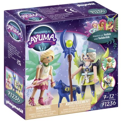 Playmobil® Ayuma Kristály- és Holdtündér lélekállatokkal 71236