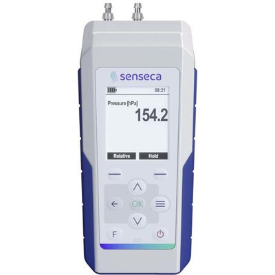 Senseca PRO 211-3 Differencia nyomás mérőműszer Légnyomás, Nem agresszív gázok, Korrozív gázok 200 hPa (max)