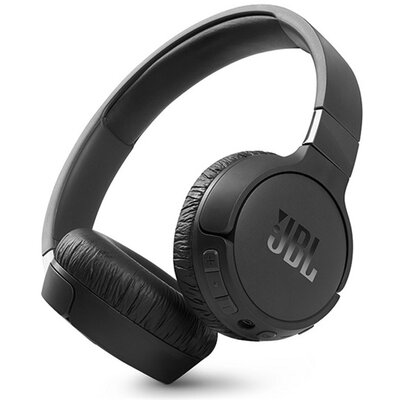 JBL JBLT660NCBLK JBL T660NC bluetooth fejhallgató SZTEREO (v4.1, aktív zajszűrő, összehajtható + 3.5mm jack kábel) FEKETE