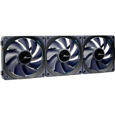 Seasonic MAGFLOW-3 CPU hűtő ventilátorral Fekete (Sz x Ma x Mé) 124.2 x 120.2 x 26.6 mm