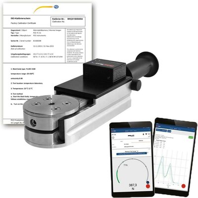 PCE Instruments Záróerő mérőműszer - 2000 N ISO