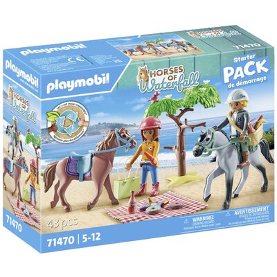 Playmobil® Horses of Waterfall Lovaglás a tengerparton Ameliával és Bennel 71470