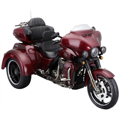 Maisto CVO Tri-Glide 2021, Rot 1:12 Autómodell